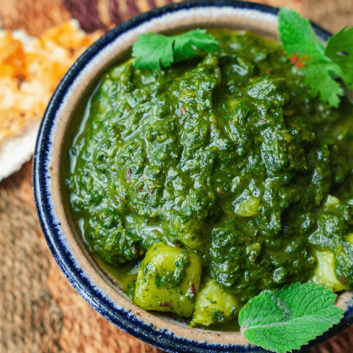 Aloo Saag.