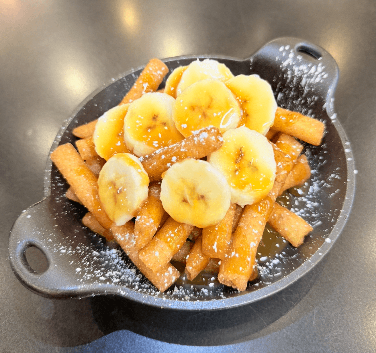 Funky Monkey Funnel Fries.