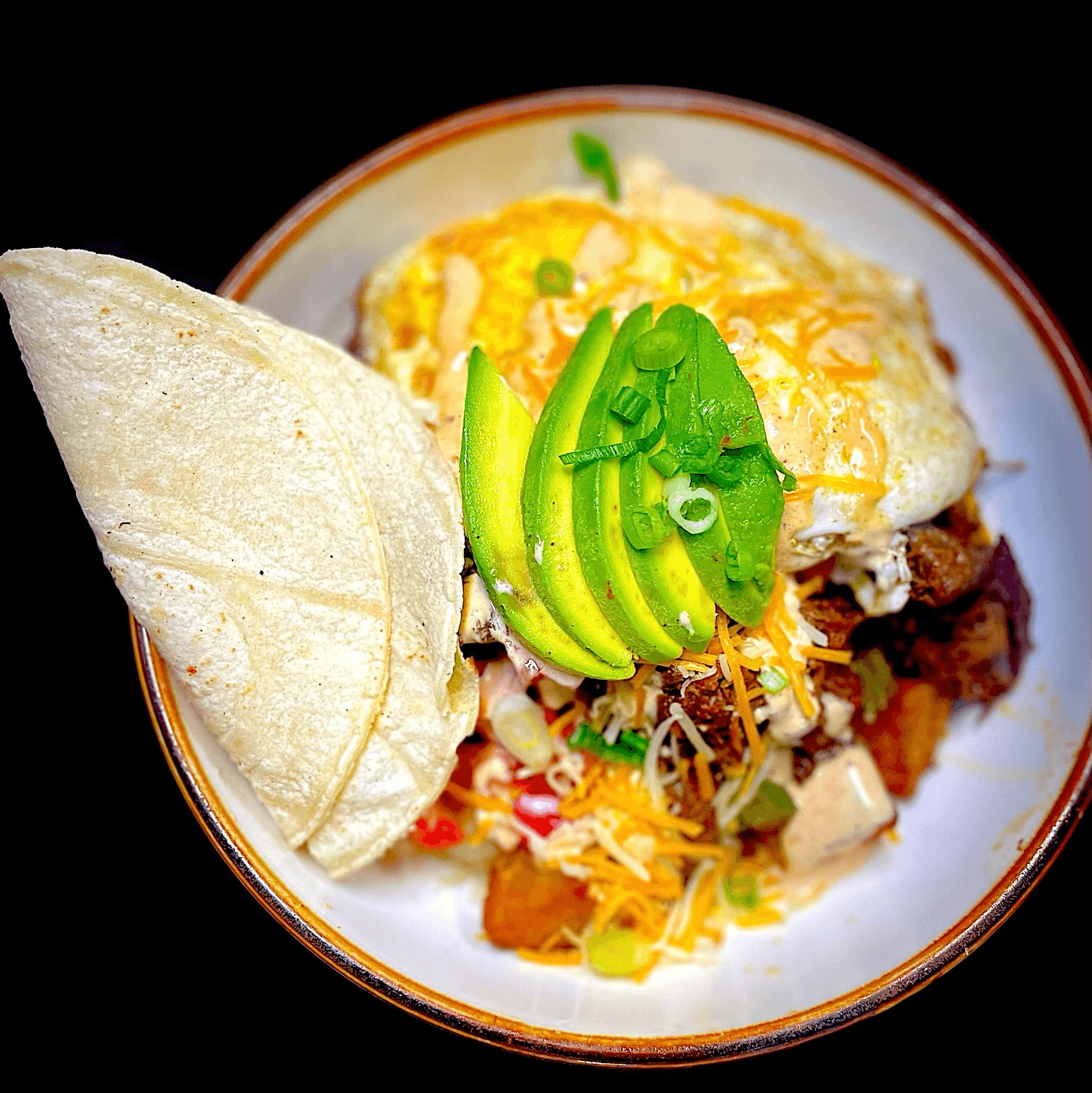Chorizo Huevos Rancheros Skillet.