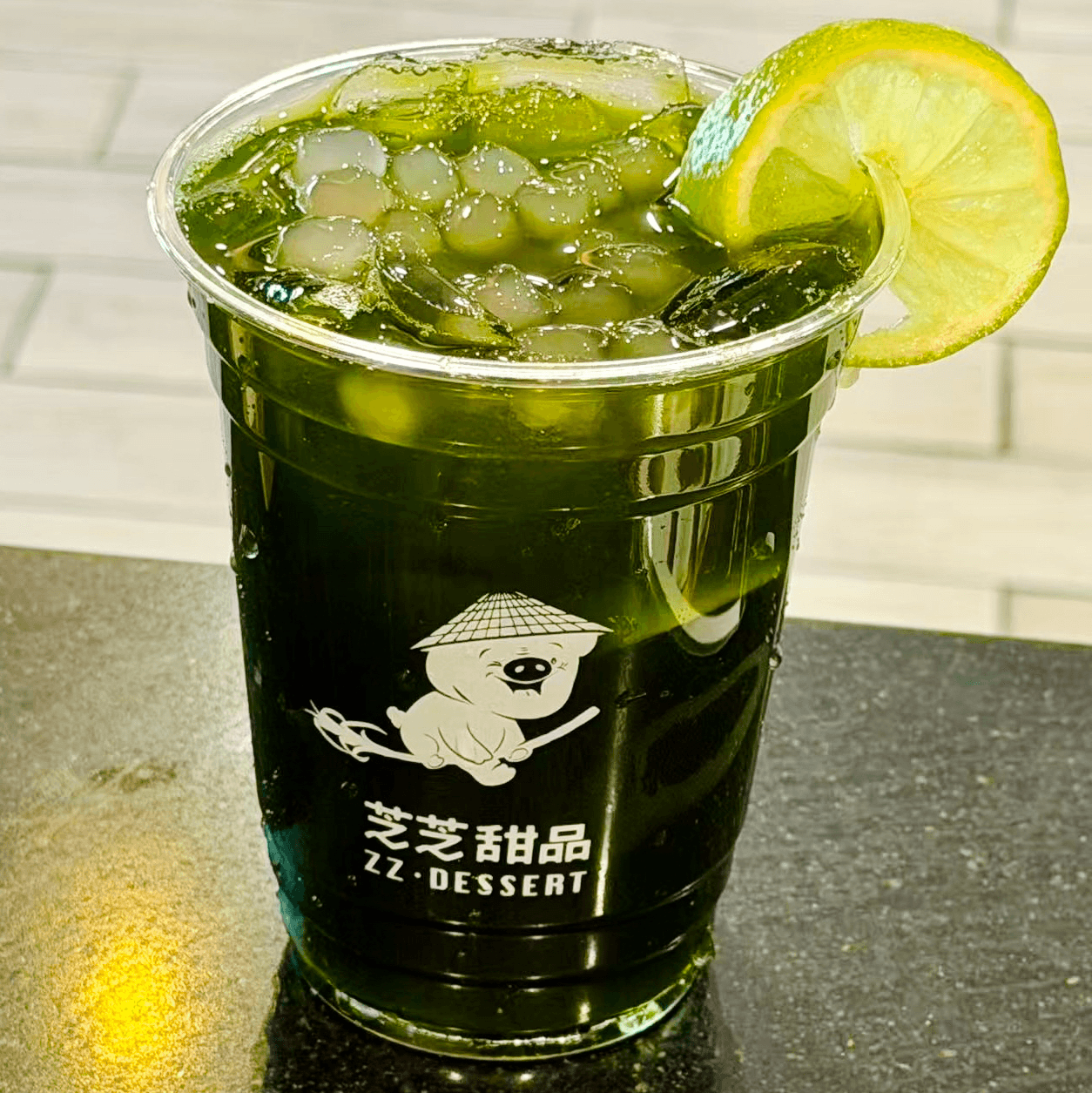 Citrus Lemon Thai Green Tea.