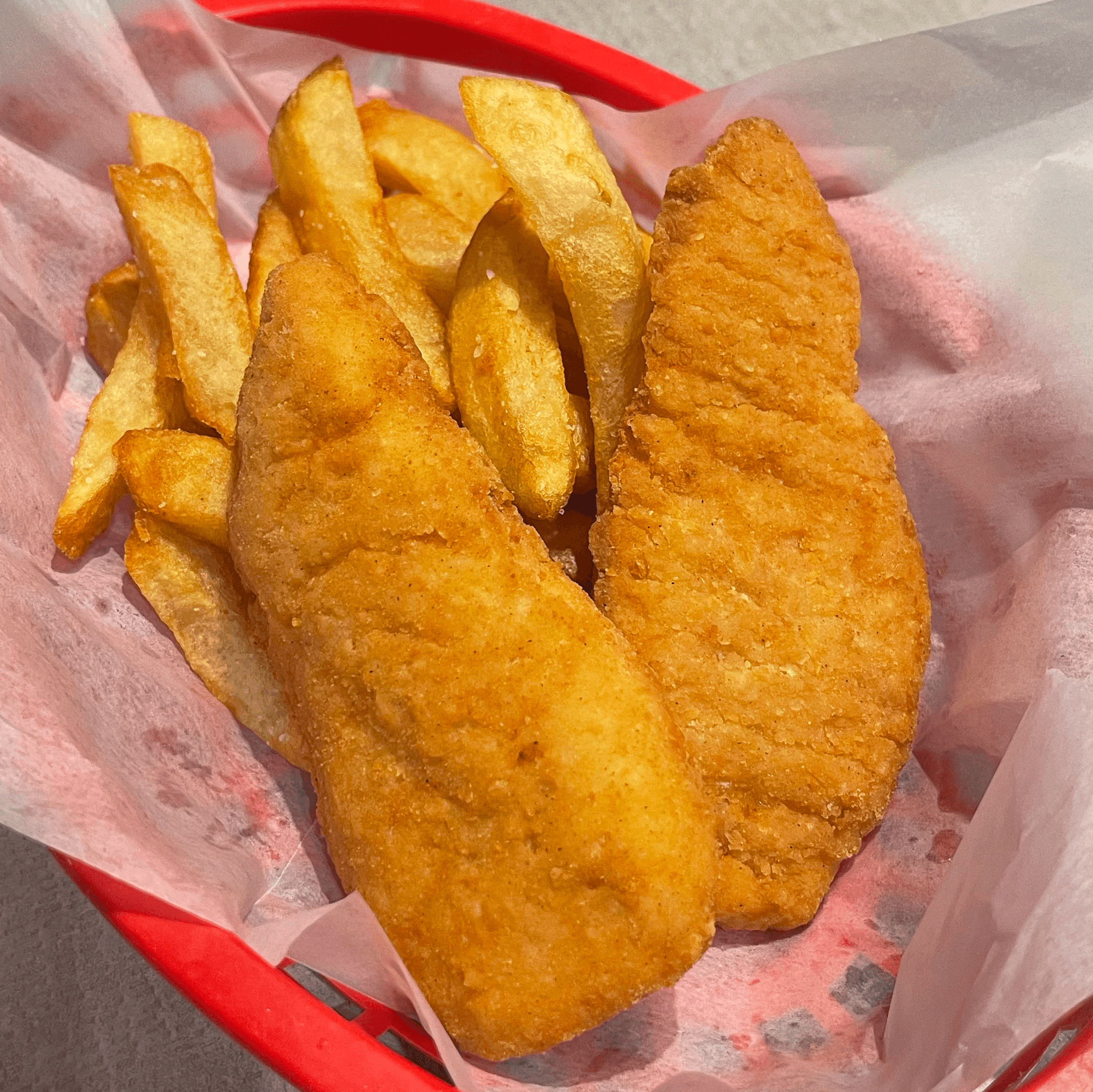 Chicken Nuggets & Chips.