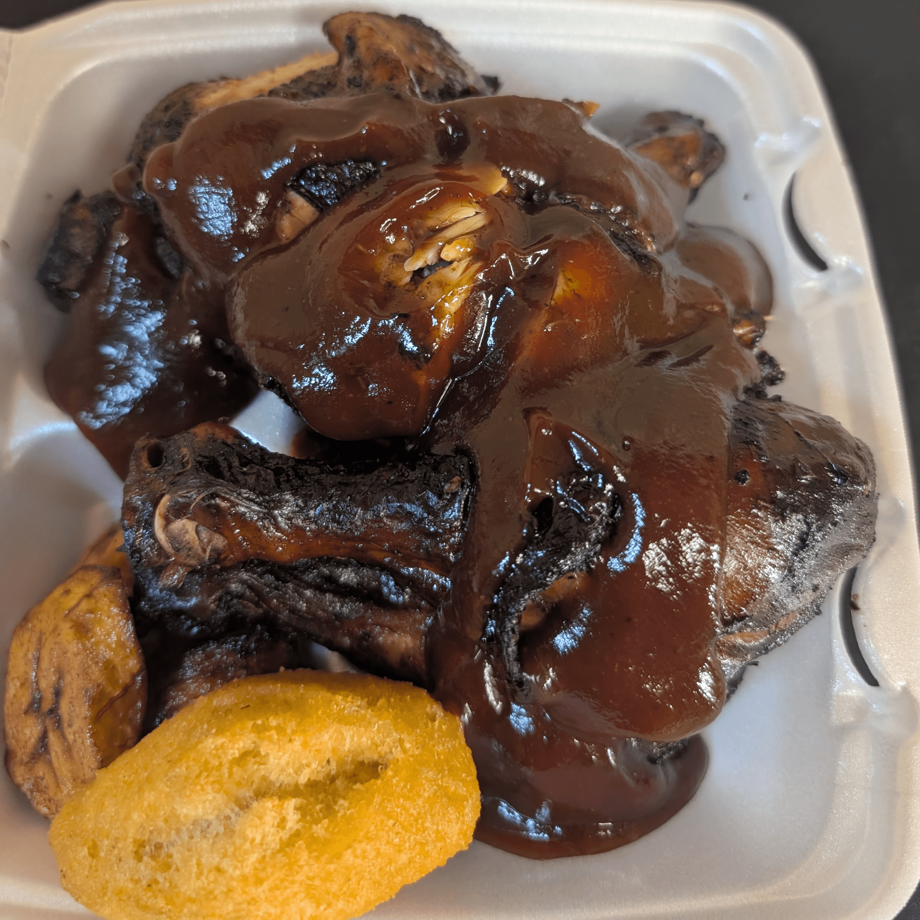 BBQ Jerk Chicken Dark (Meat-Plate Only).