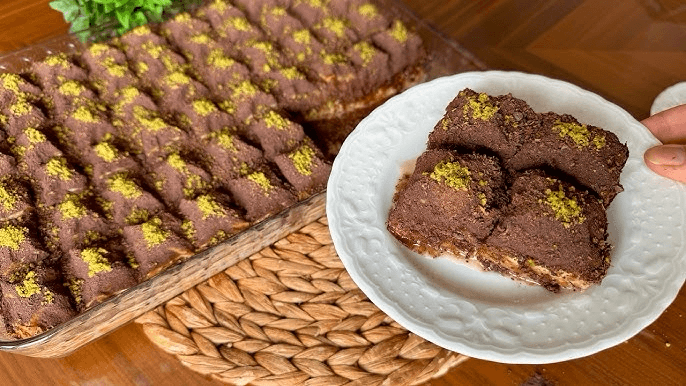 Chocolate Cold baklava.