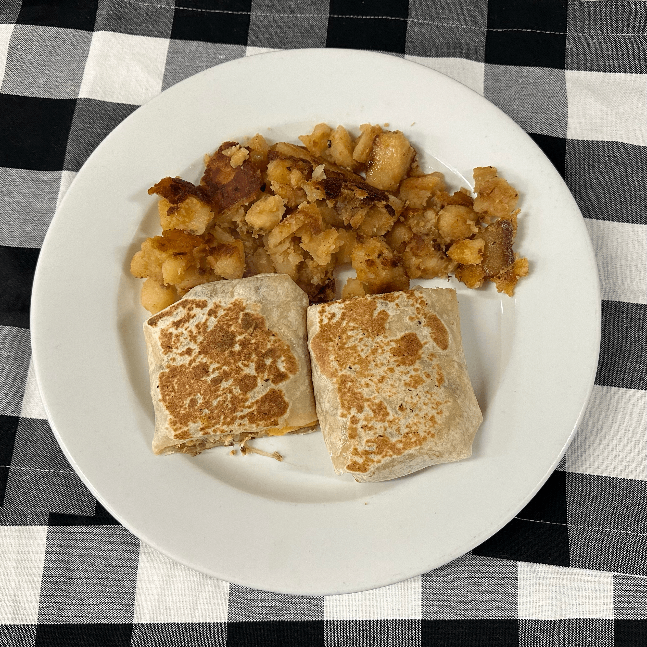 3 Eggs Breakfast Burrito.