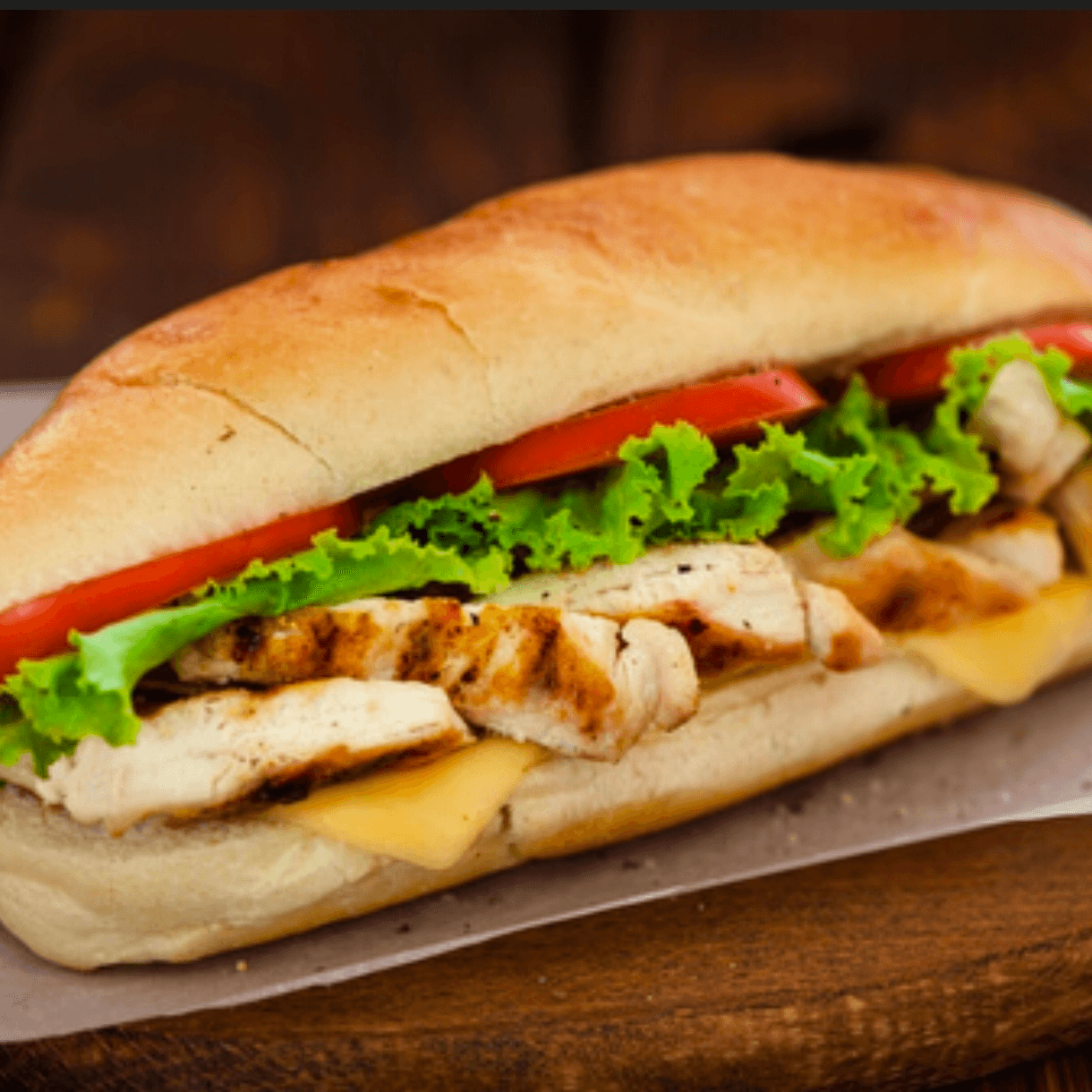 40. Chicken Burger - O.