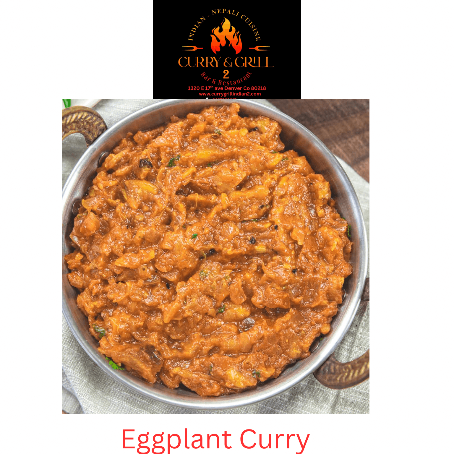 Bharta Makhani (Eggplant Curry).