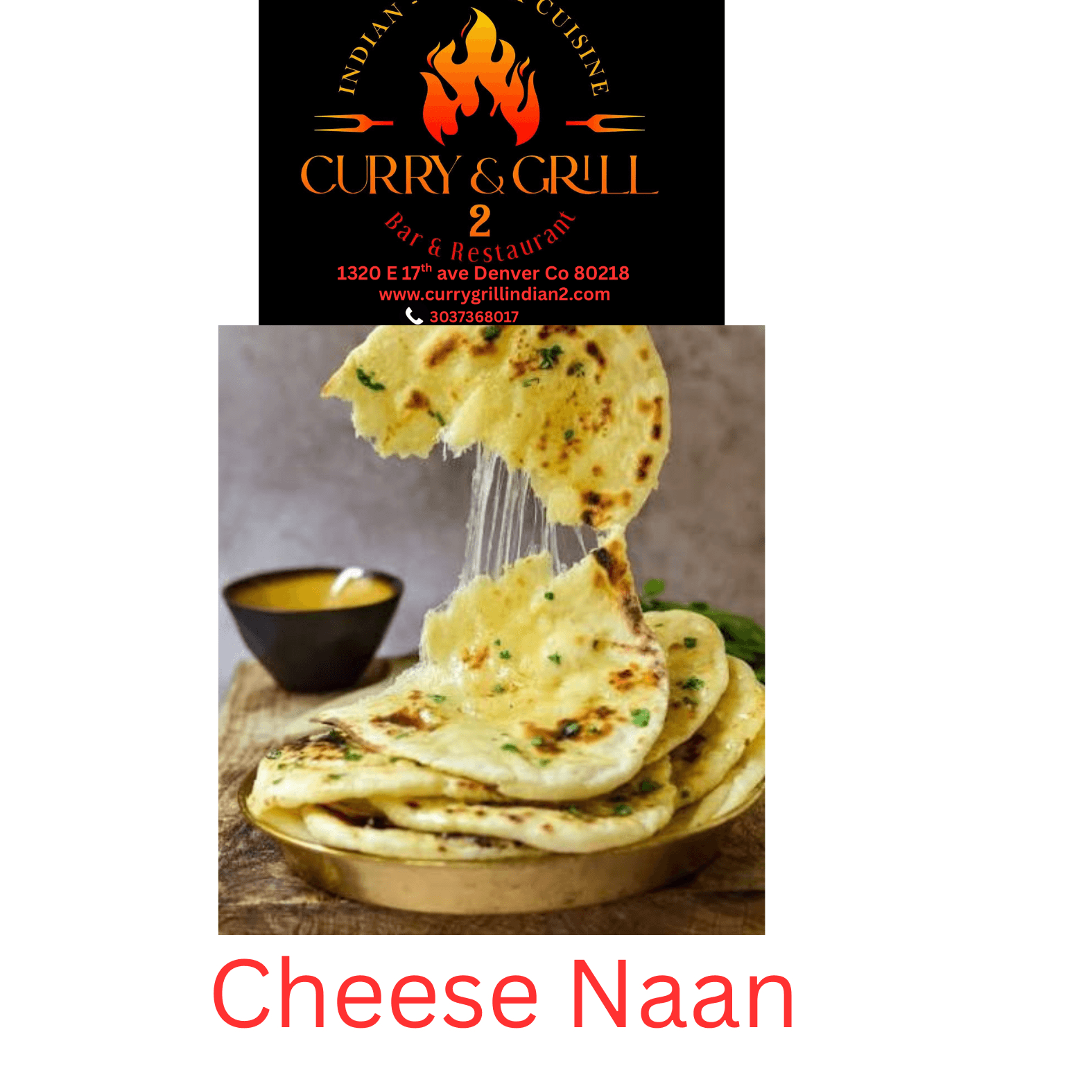 Cheese Naan.