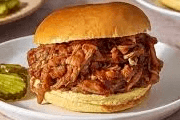 Pulled Pork Sandwich.