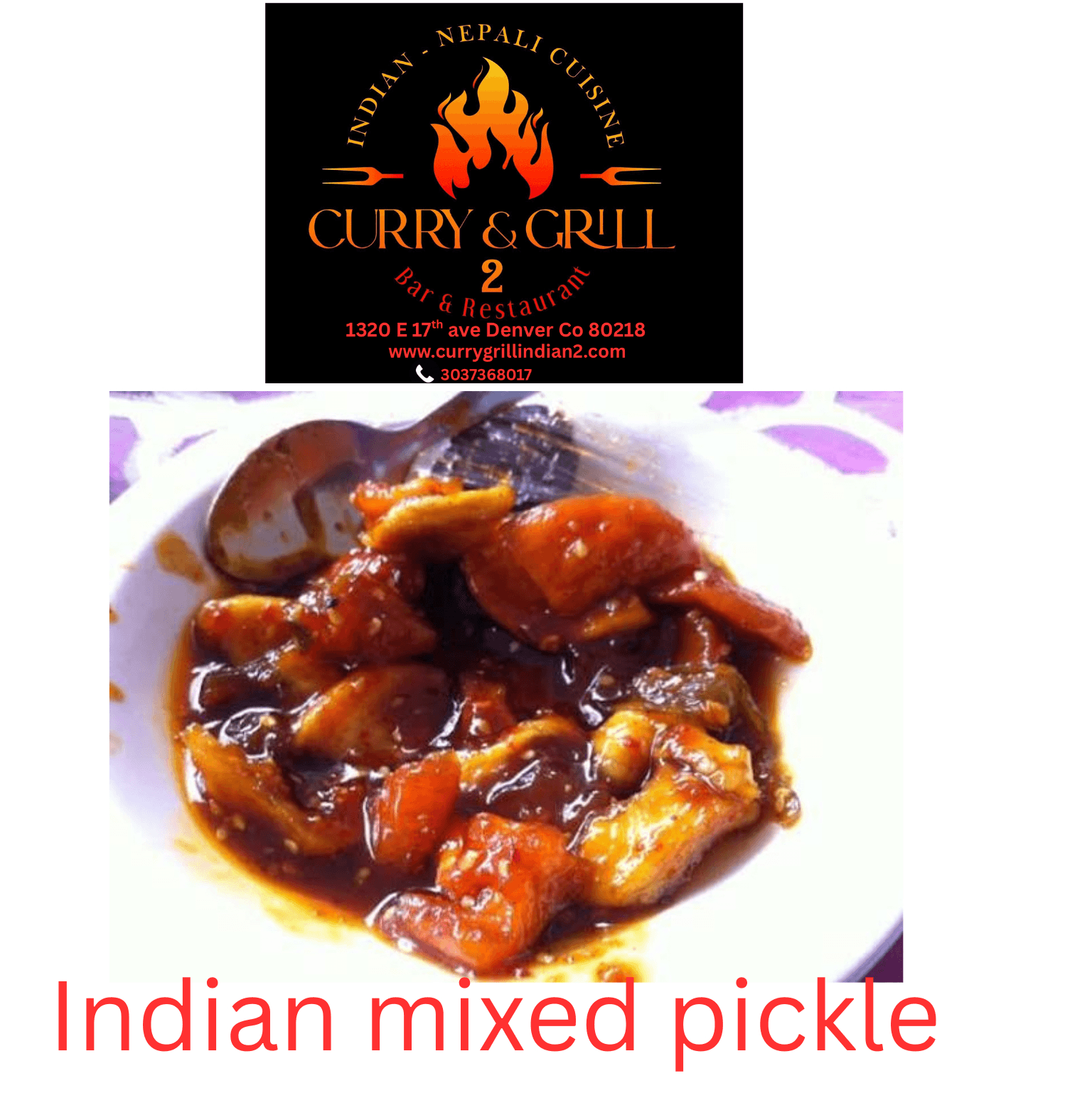 Mix Indian Achaar (Pickle).