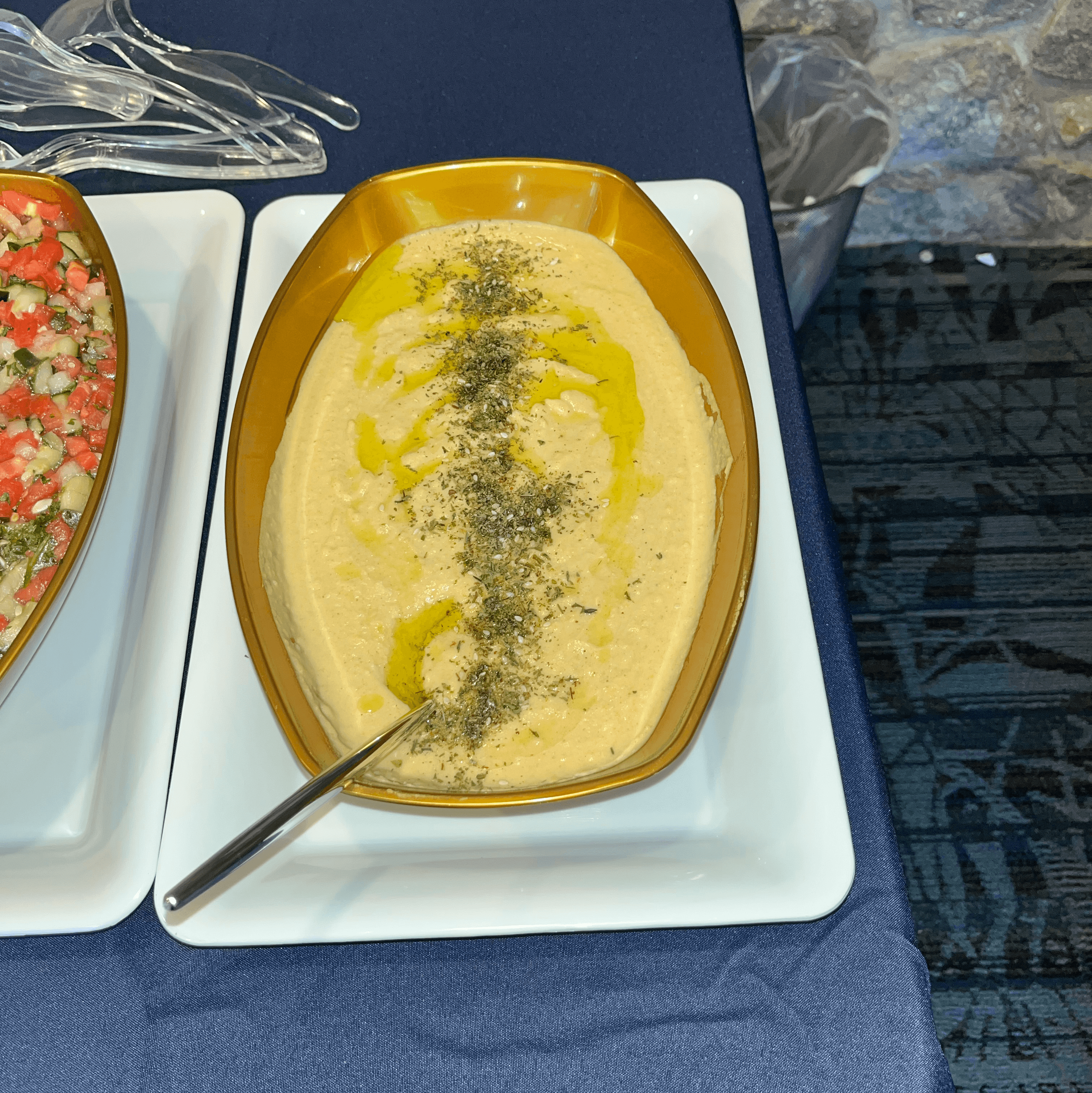 Traditional Chickpea Hummus.