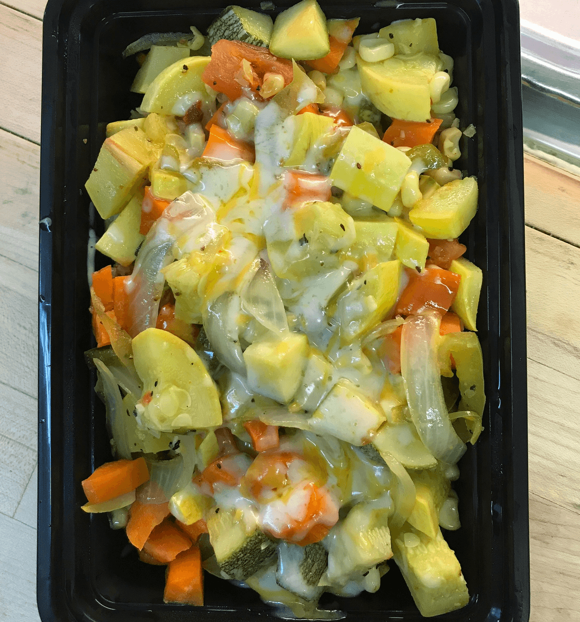 Fresh Vegetable Bowl.