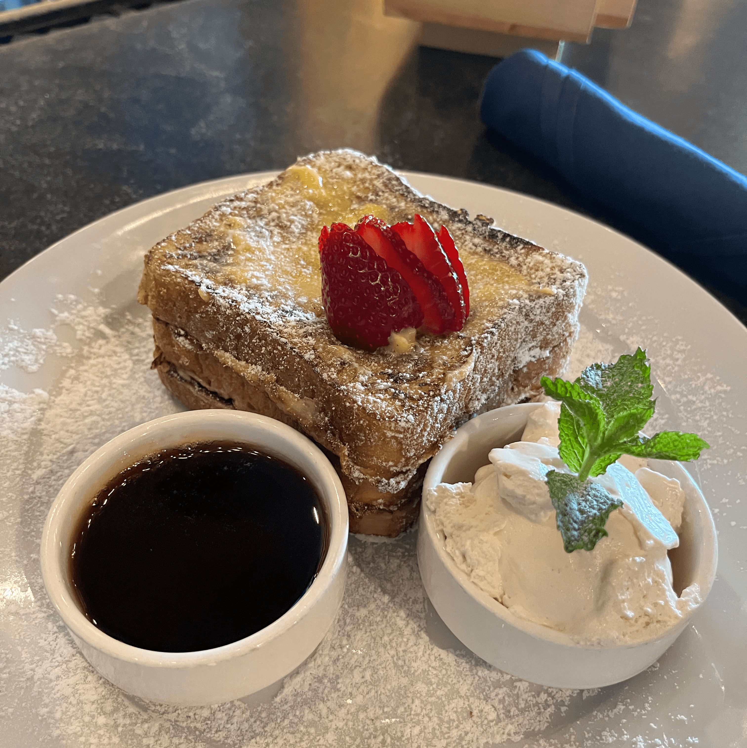 French Toast Brulee.