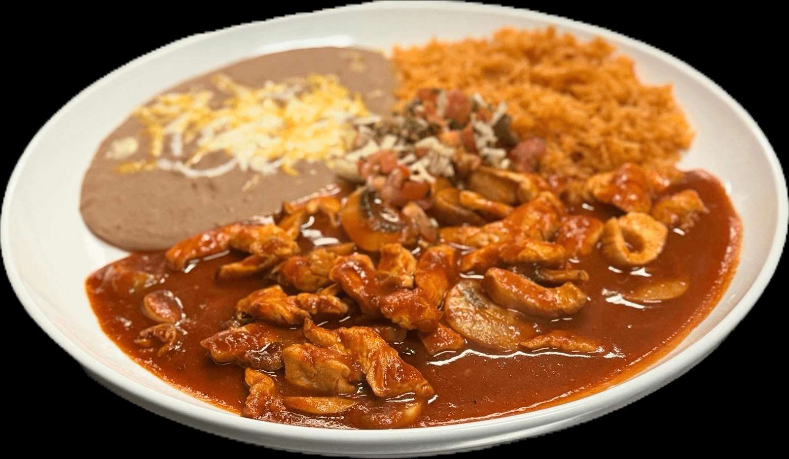 Pollo a La Diabla.