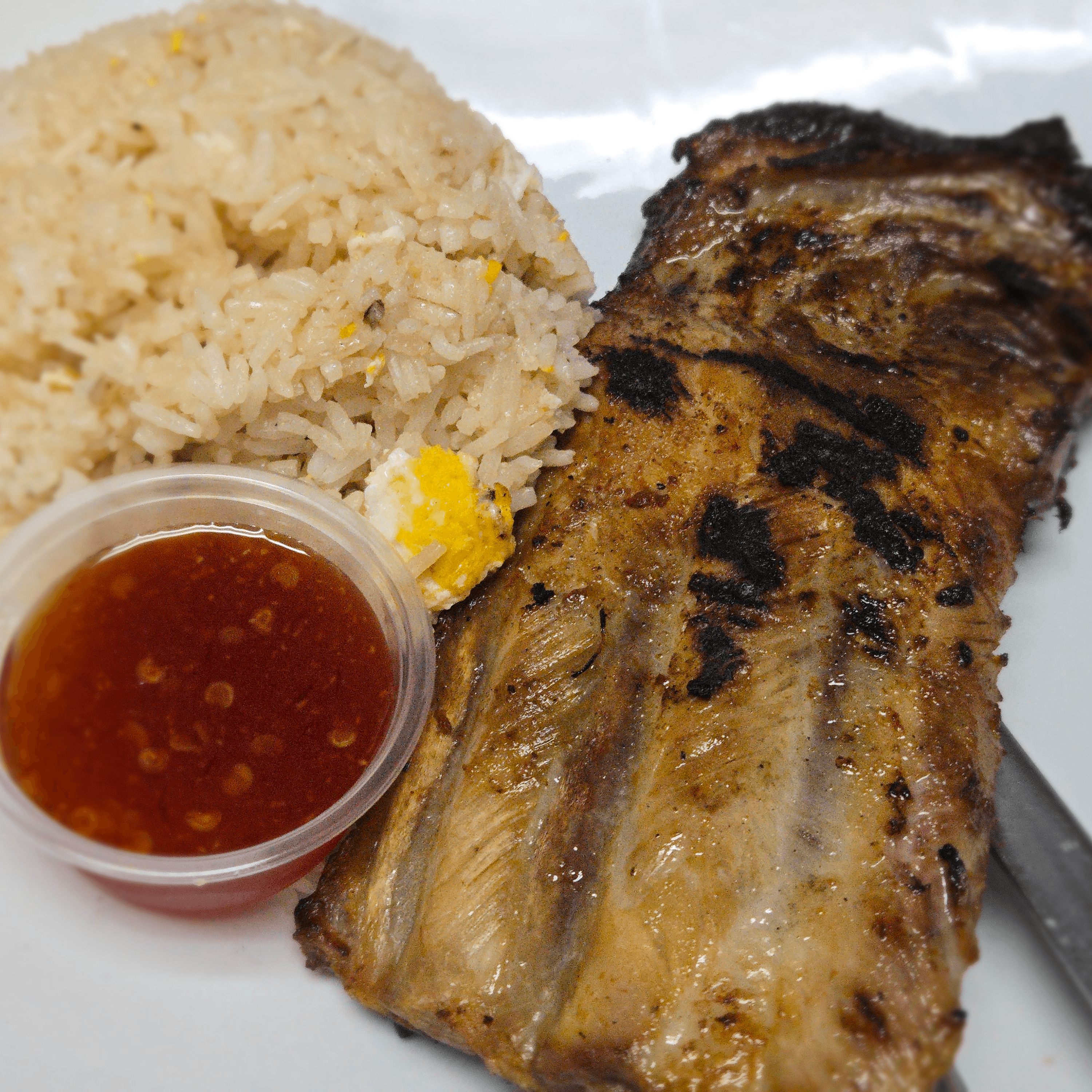 L - 2. BBQ Spare Ribs (Pork).