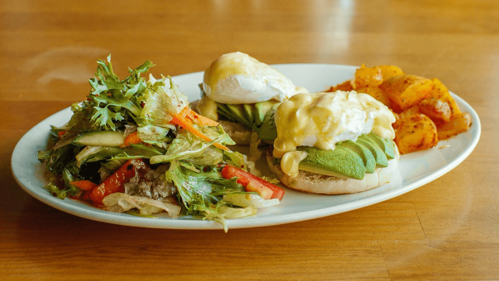 Eggs Benedict Avocado.