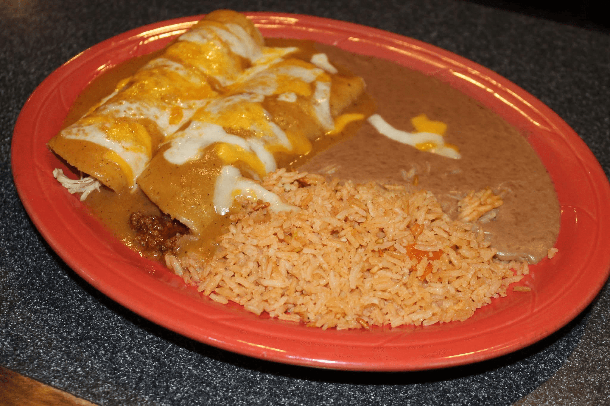 # 14 Two Enchiladas.