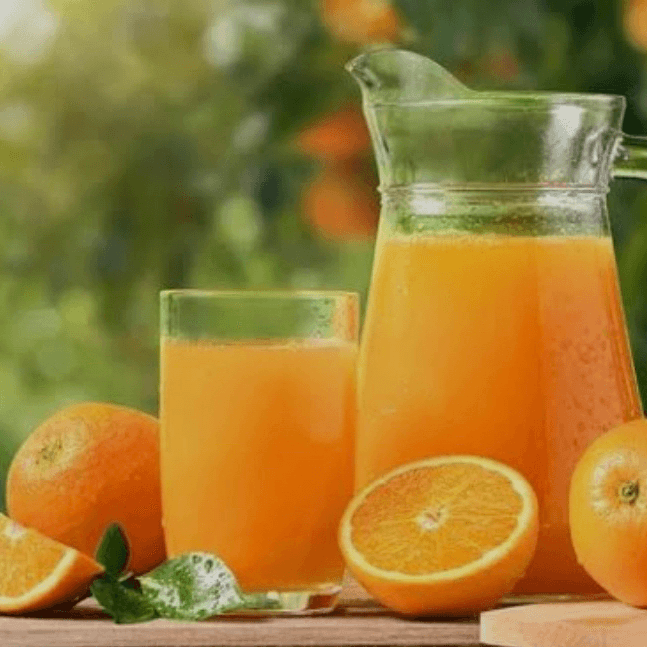 Fresh Squeezed Orange Juice For 10.