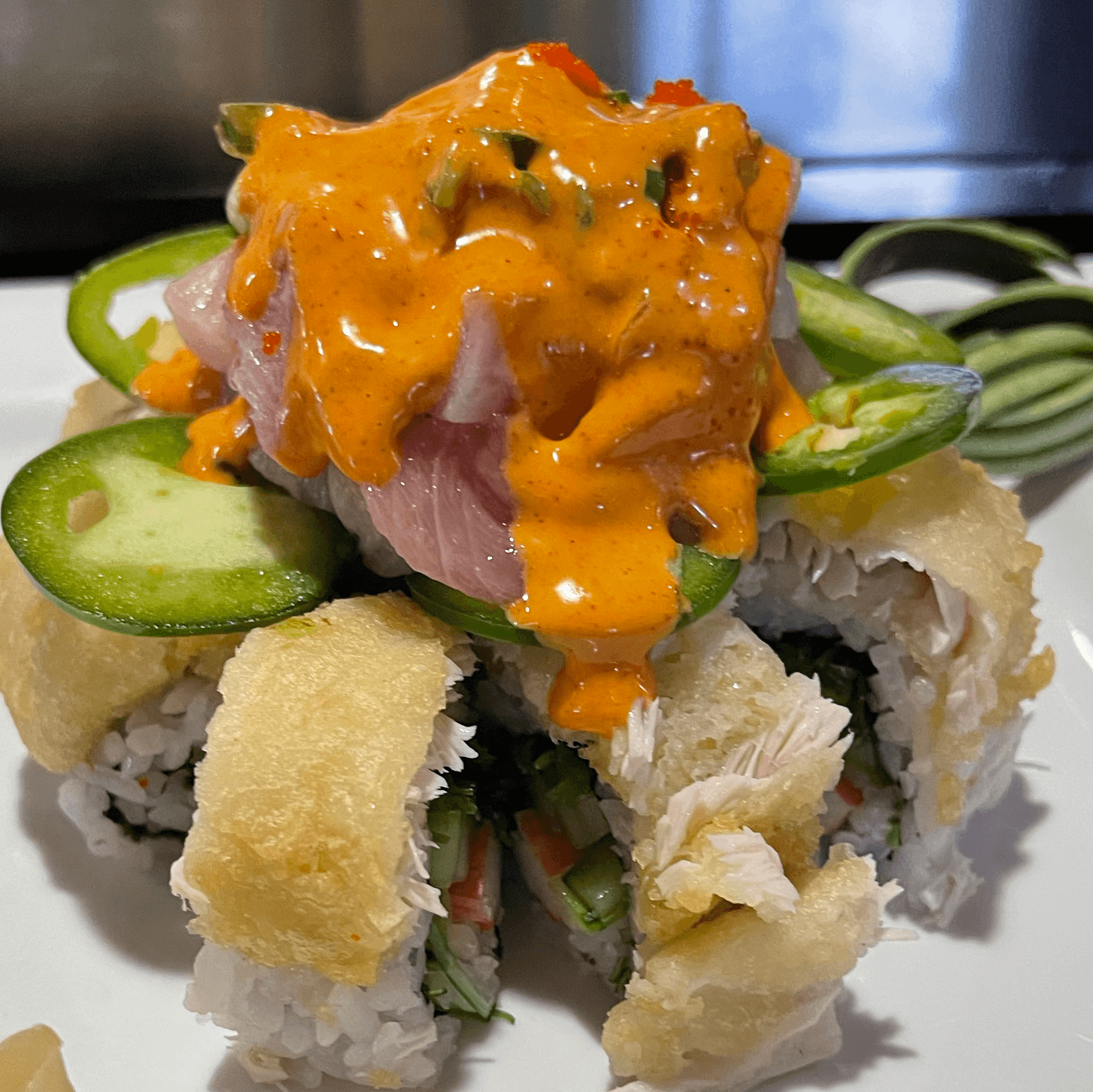 Hamachi Lover’s Roll.
