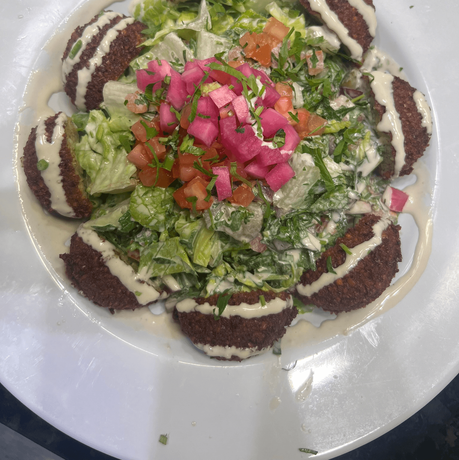 Falafel Salad.