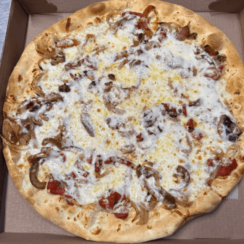 XLG Roasted Vegetable Pizza.