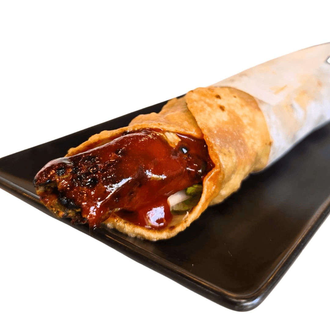 Beef Red Chutney Wrap.