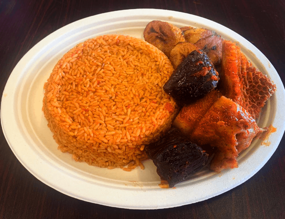 Jollof Rice Combo.