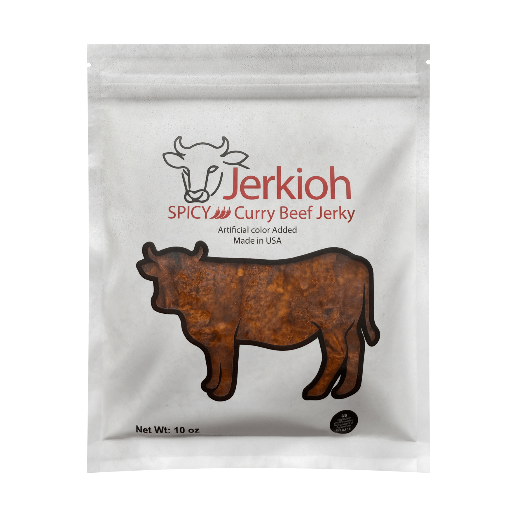 Jerkioh 10 oz Beef Jerky.