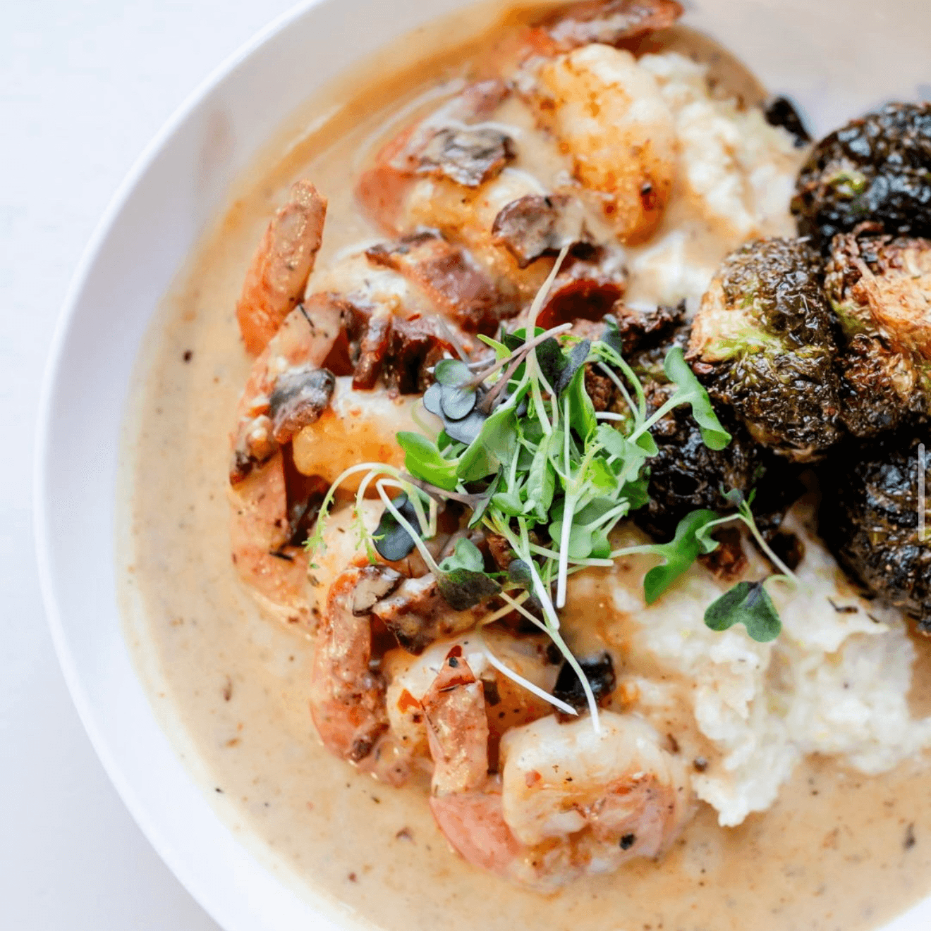 Classic Shrimp & Grits.