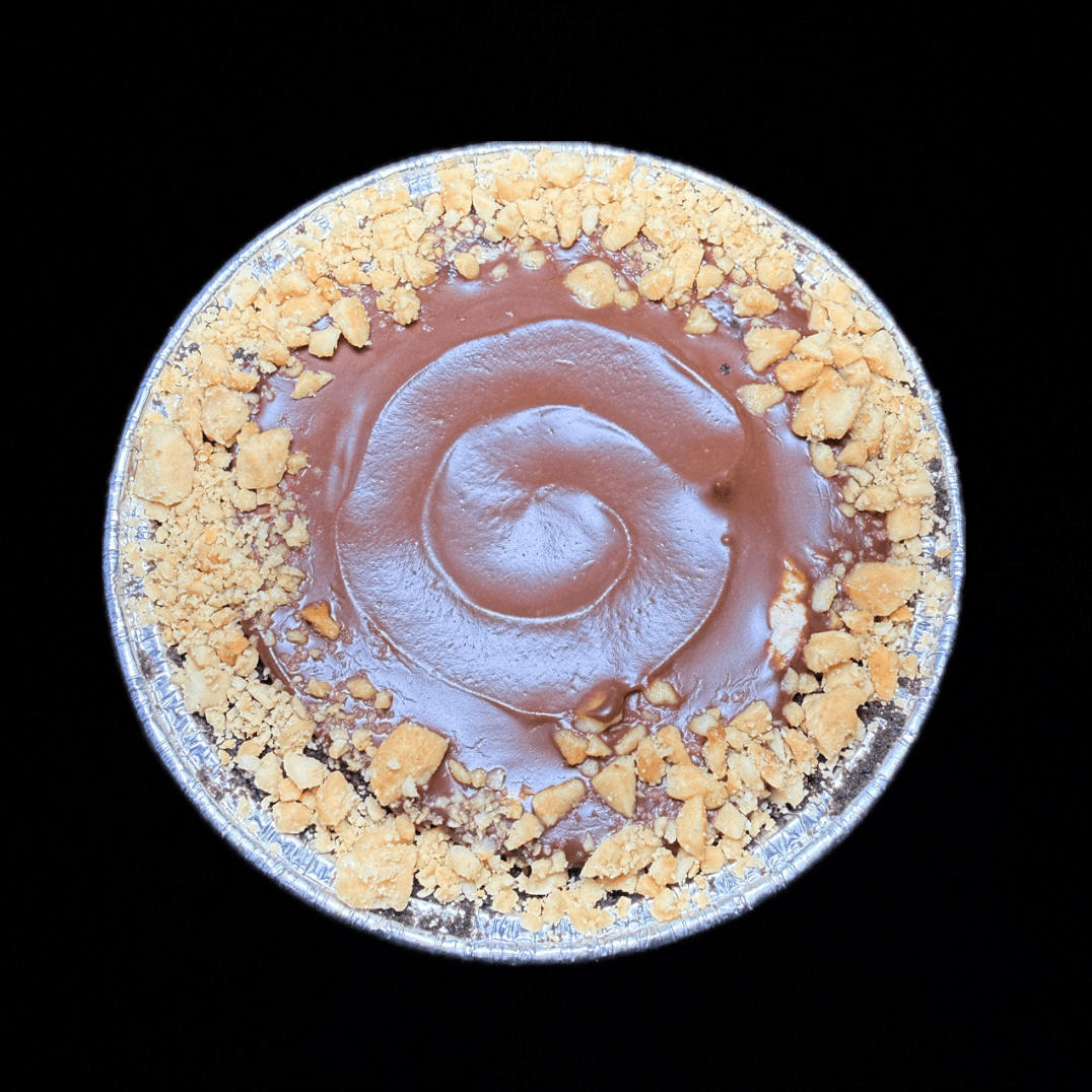 Chocolate Peanut Butter Mini Pie.