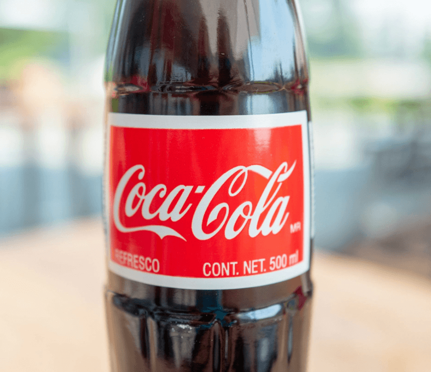 Coca-Cola, Cane Sugar.