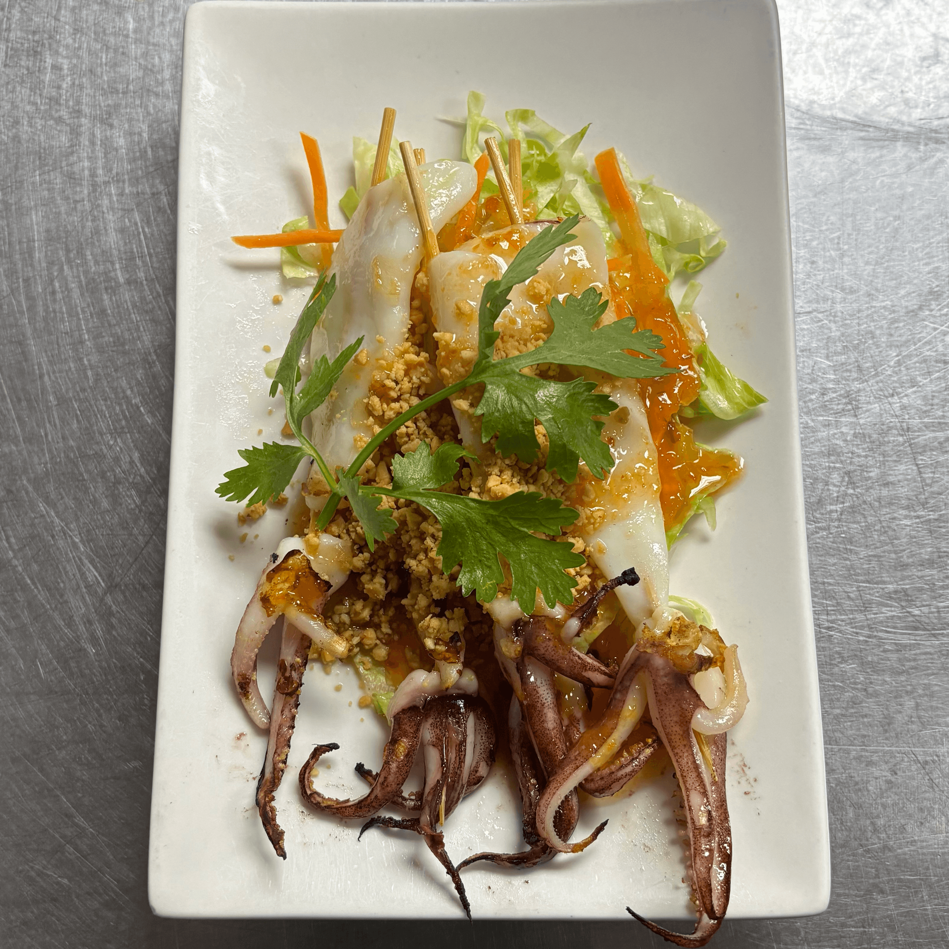 Grilled Squid.