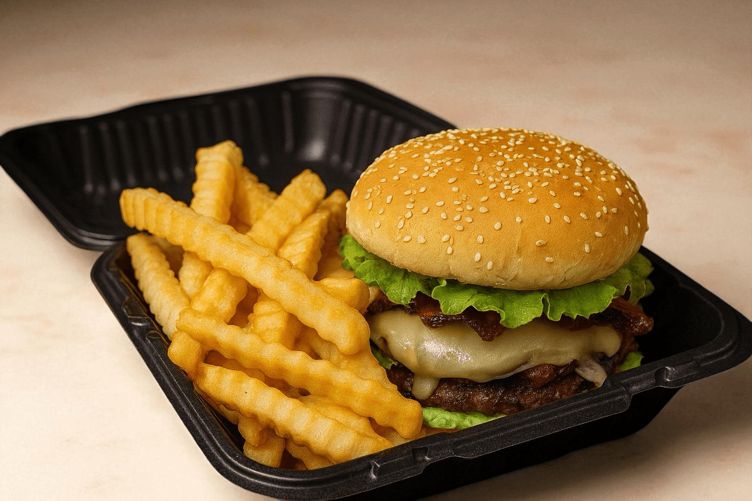 Teriyaki Burger Combo.