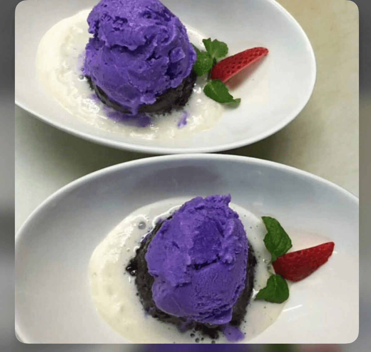 Black Rice & Ice Cream.