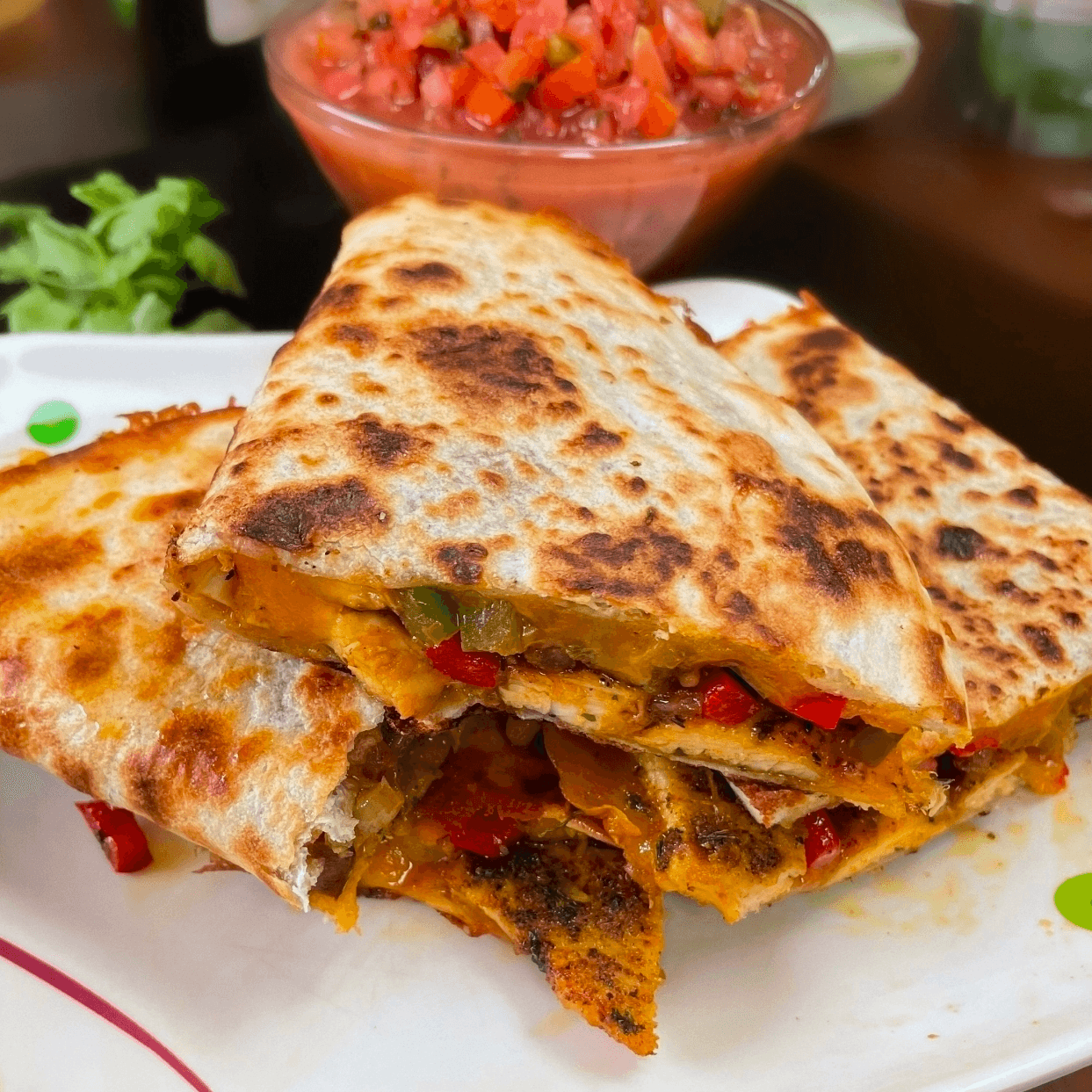 7. Totally Cheesy Quesadilla.