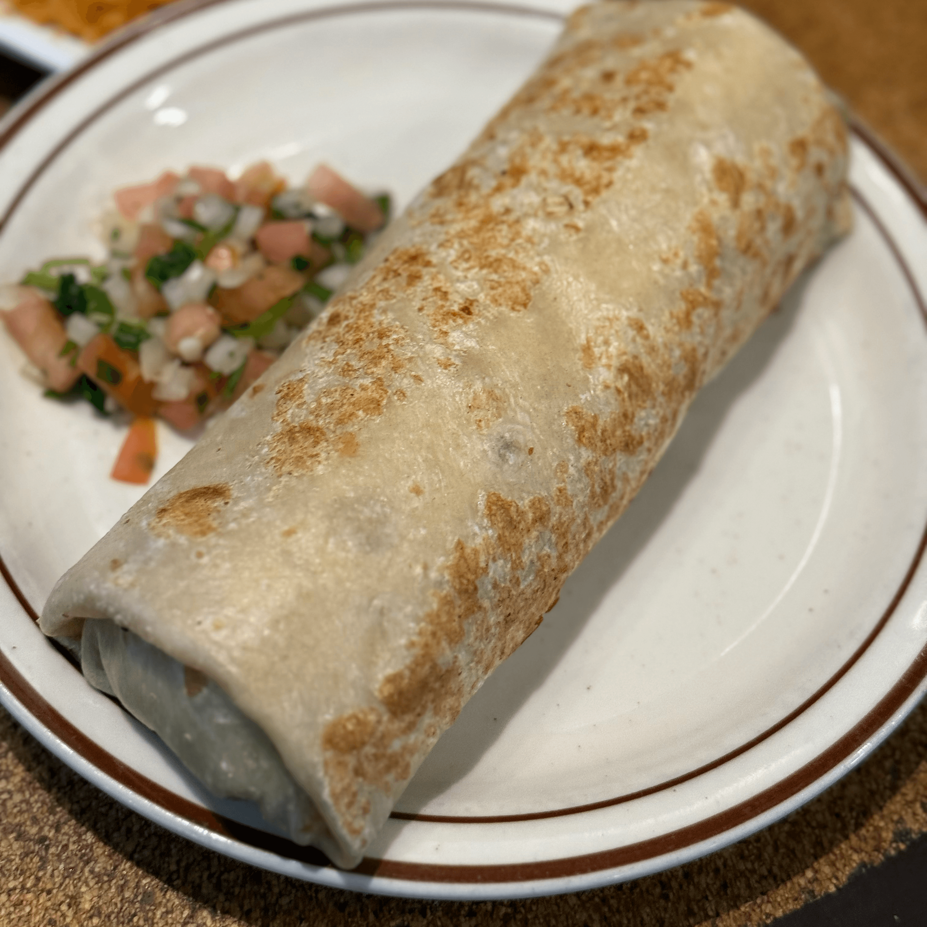 Breakfast Burrito - No Meat.