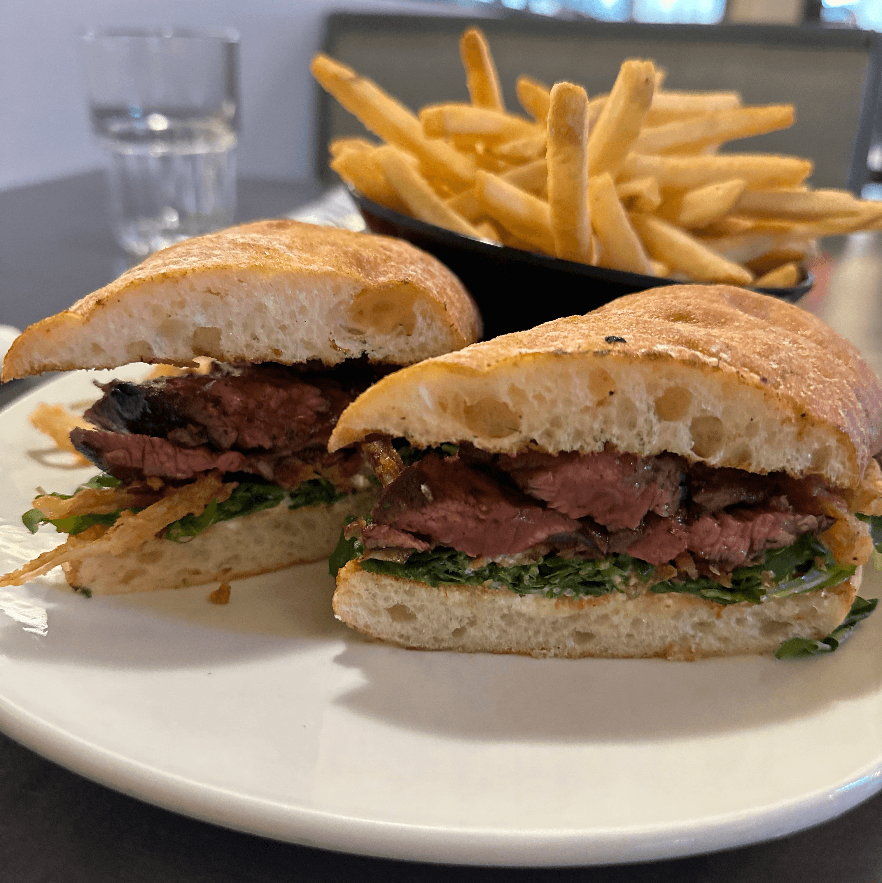 Dirty Steak Sandwich.