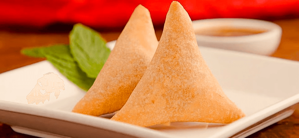 Vegetable Samosa.