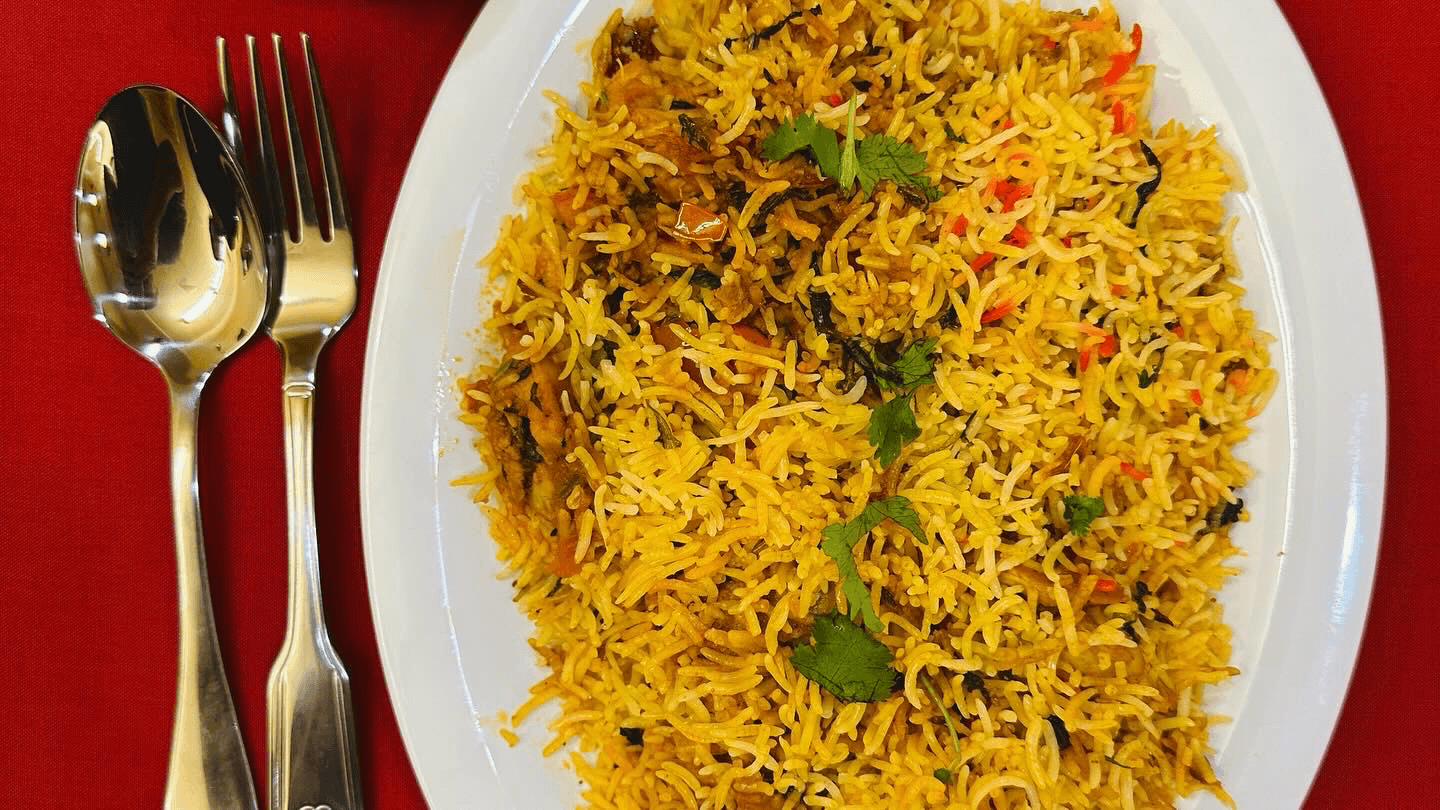 Lamb Biryani.
