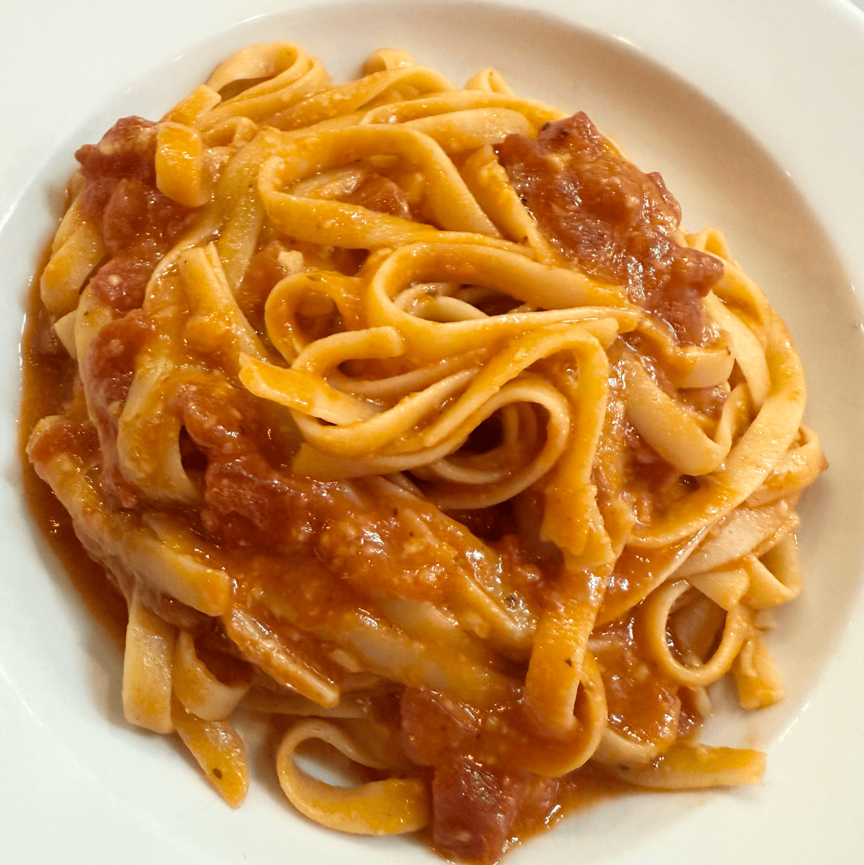 Kid's Fettuccine Pasta.