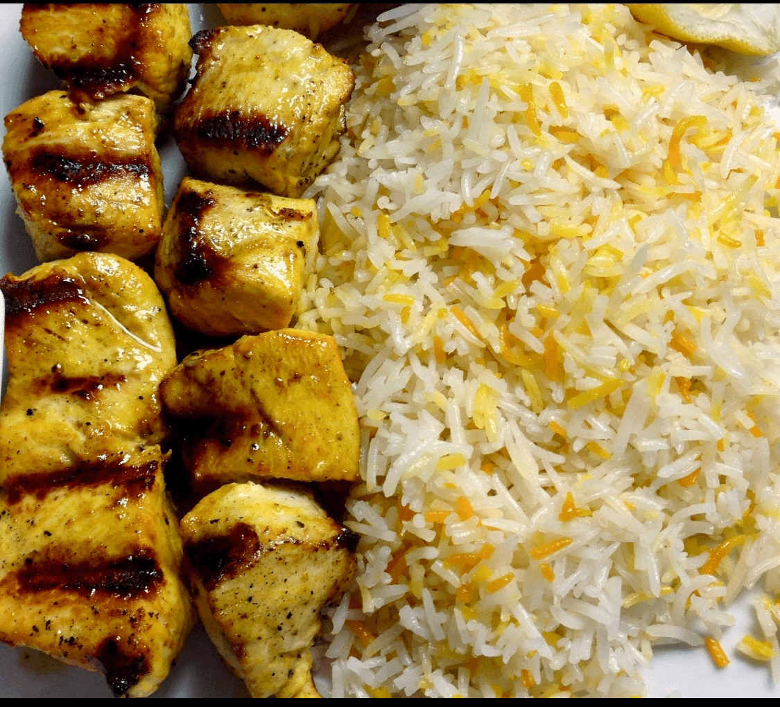 Chicken Kabob (GF) (Halal).