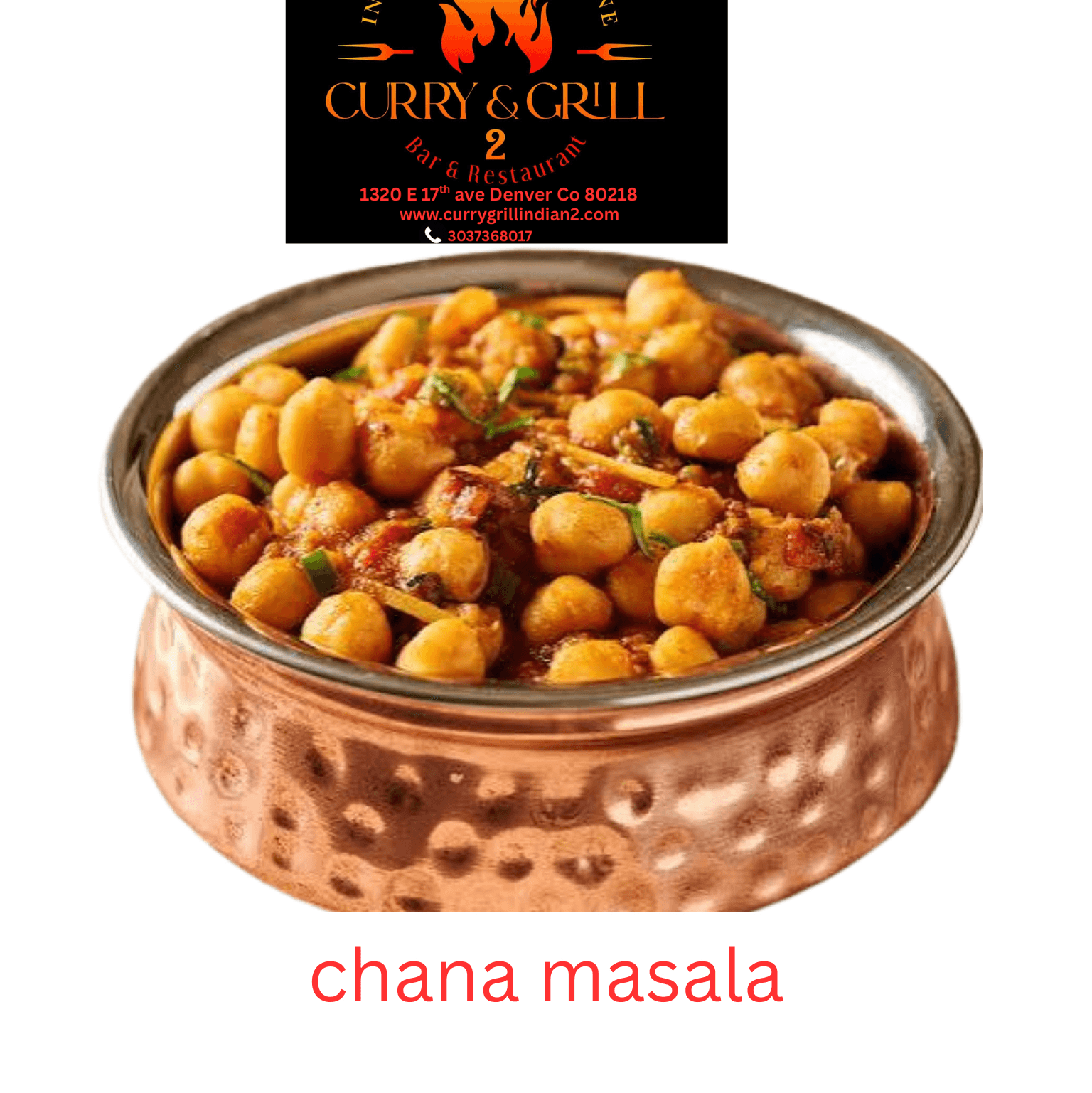 Chana Masala.