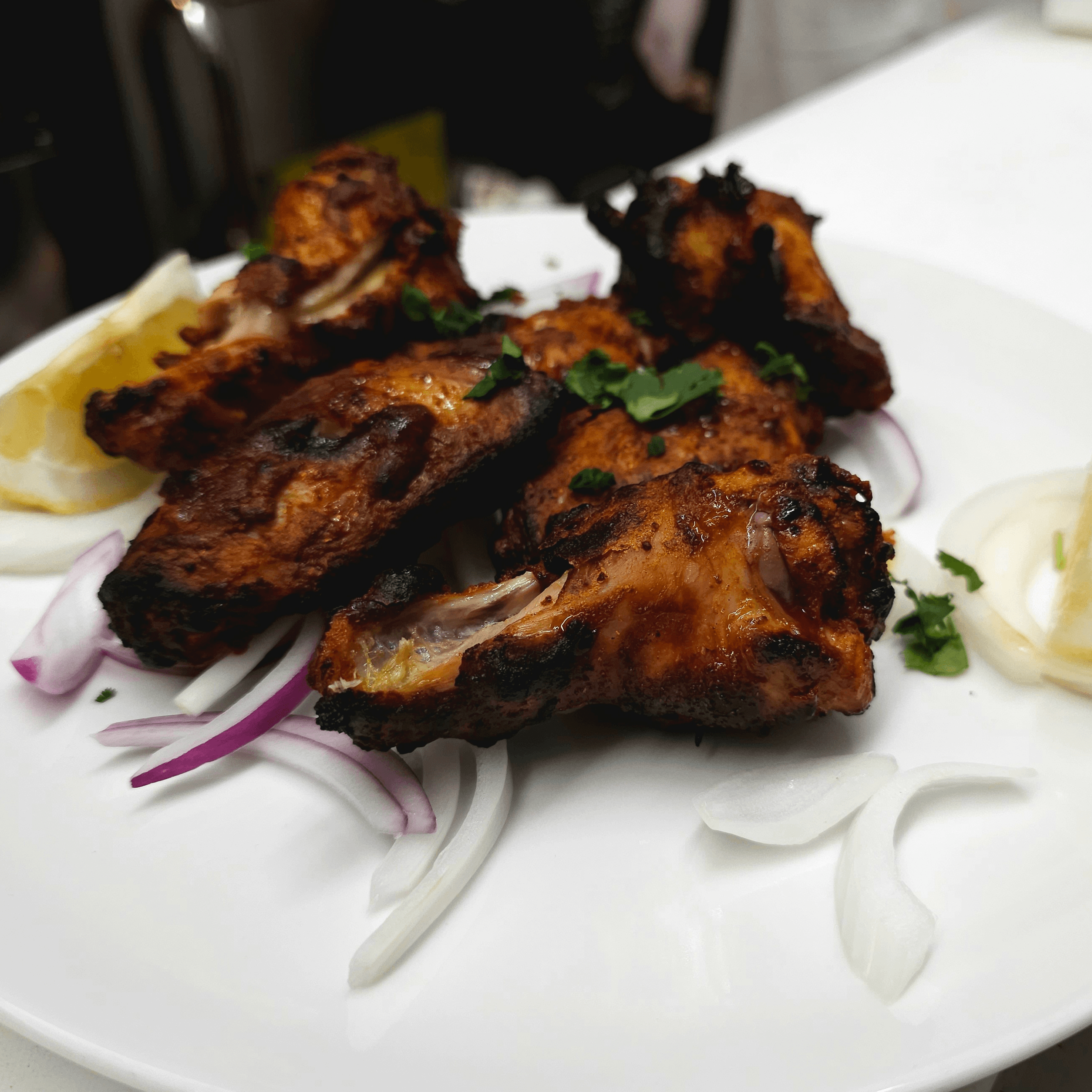 Spicy Chicken Wings.