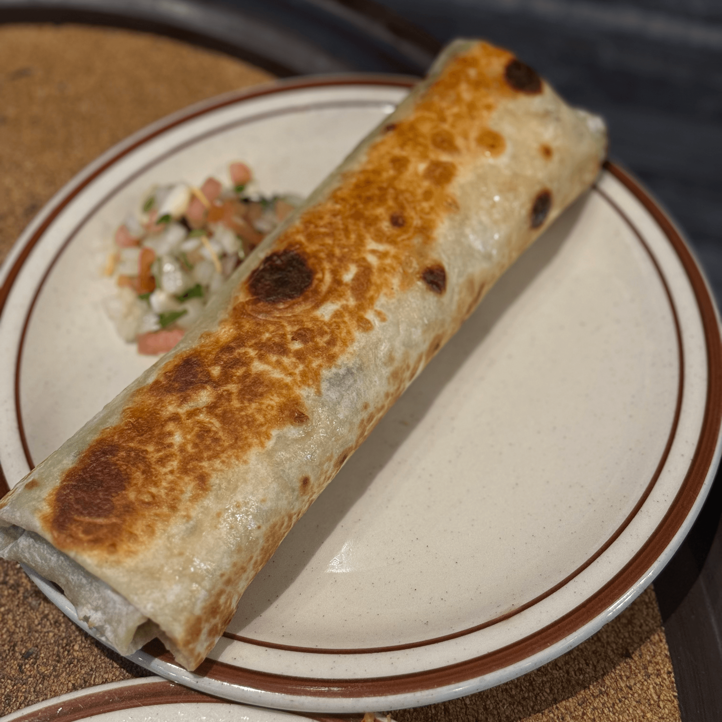 Sausage and Egg Burrito.