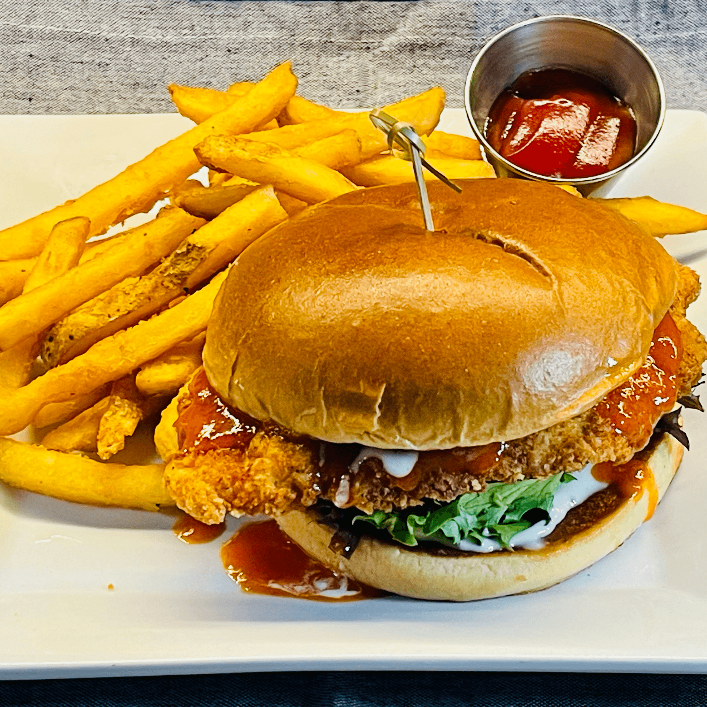 Crispy Chicken Sandwich.