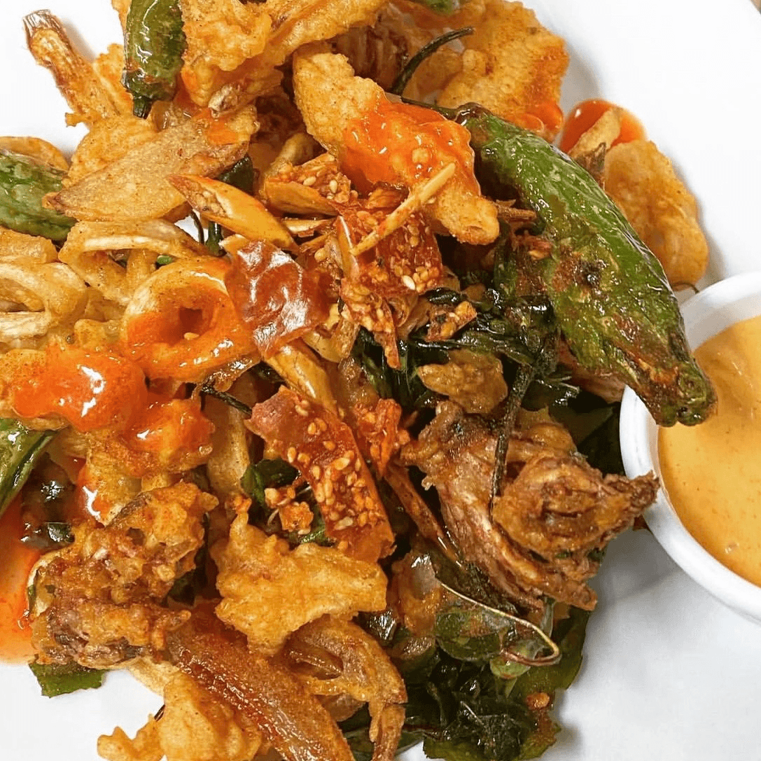 Spicy Fried Calamari.