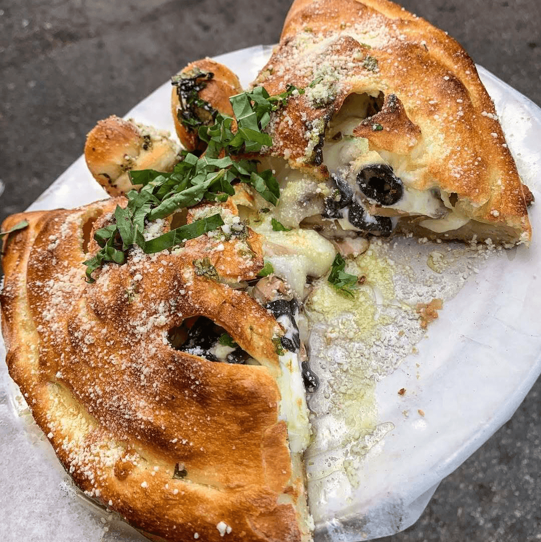 Veggillious Calzone.