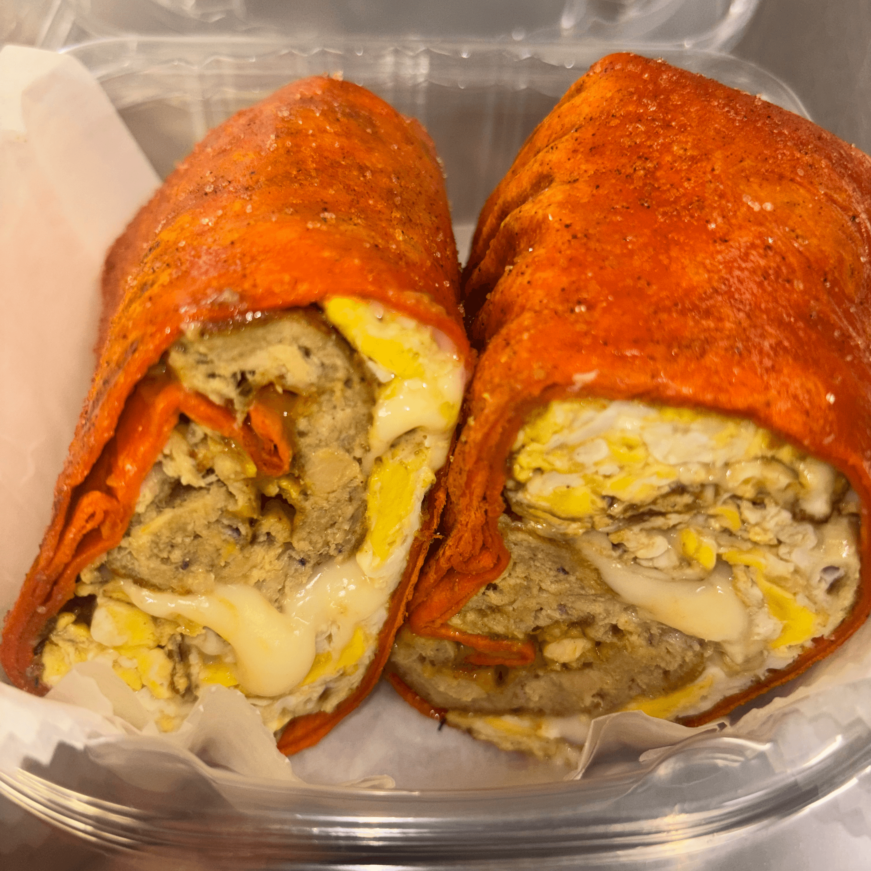 Build Your Own Breakfast Wrap.