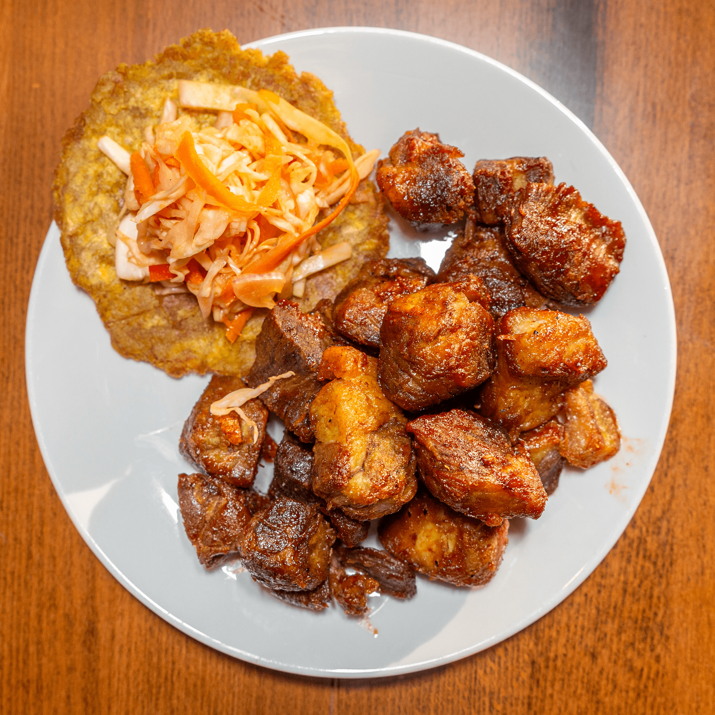 Haitian Griot (Meaty Cracklin).