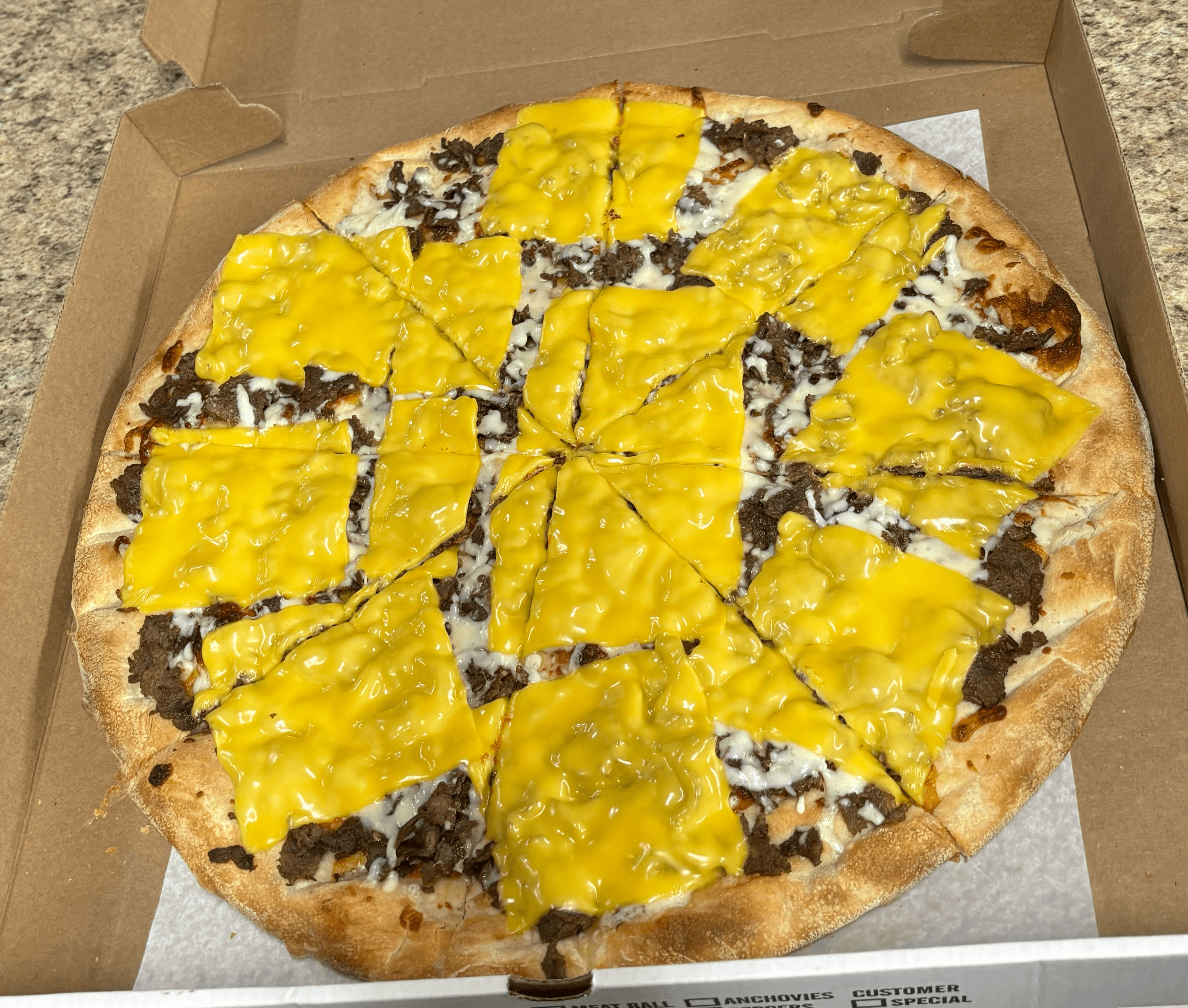 Cheesesteak Pizza (Personal 14").