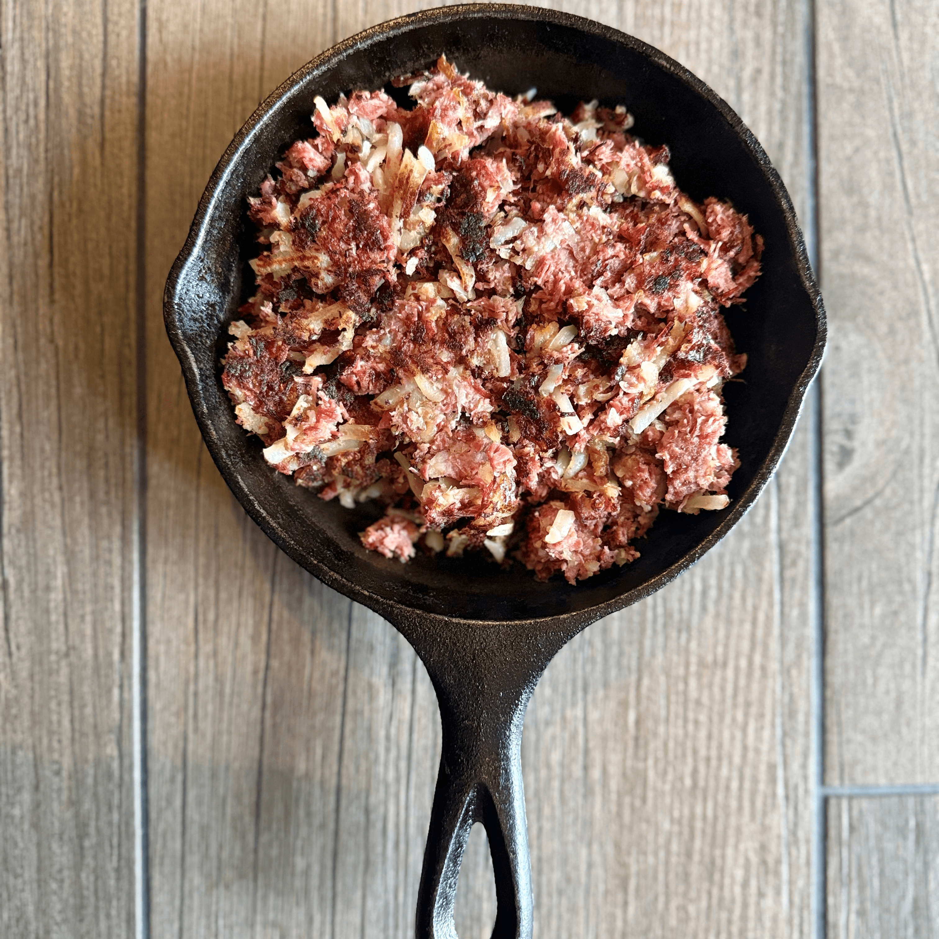 Side Of Corned Beef Hash.